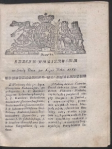 Gazeta Warszawska. R.1783 Nr 61