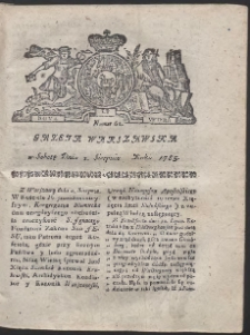 Gazeta Warszawska. R.1783 Nr 62