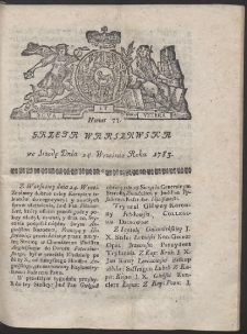 Gazeta Warszawska. R.1783 Nr 77