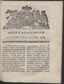 Gazeta Warszawska. R.1783 Nr 81
