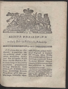 Gazeta Warszawska. R.1783 Nr 87