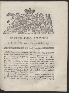 Gazeta Warszawska. R.1783 Nr 93