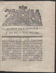 Gazeta Warszawska. R.1783 Nr 102