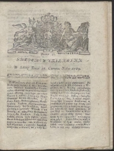 Gazeta Warszawska. R.1784 Nr 51