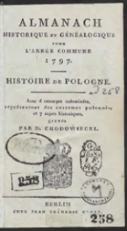 Almanach Historique Et Généalogique Pour L’Année […] 1797 […]