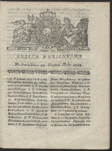Gazeta Warszawska. R.1784 Nr 64