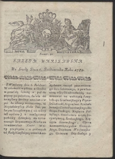 Gazeta Warszawska. R.1784 Nr 80