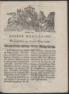 Gazeta Warszawska. R.1784 Nr 104