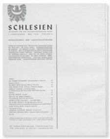 Schlesien: Zeitschrift für den gesamtschlesischen Raum. 1. Jahrgang, Mai 1939, Folge 2