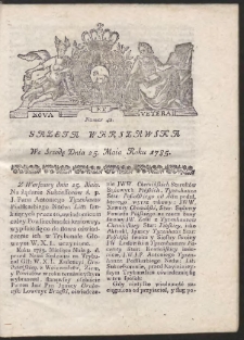 Gazeta Warszawska. R.1785 Nr 42