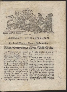 Gazeta Warszawska. R.1785 Nr 48