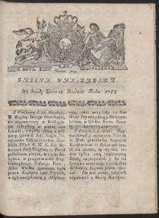 Gazeta Warszawska. R.1785 Nr 104