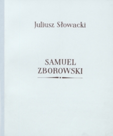 Samuel Zborowski. [Dramat]