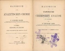 Handbuch der quantitativen chemischen Analyse in Beispielen / |c von Alexander Classen. - 5., umgearb. und verm. Aufl.