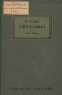 Handbuch der Milchwirtschaft : auf wissenschaftlicher und praktischer Grundlage. - 6., neubearb. Aufl.