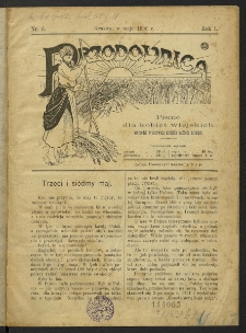 Przodownica : pismo dla kobiet wiejskich. R. 1, 1900, nr 6