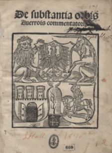 De substantia orbis Averrois commentatoris