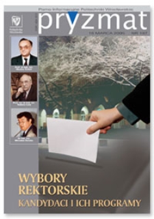 Pryzmat : Pismo Informacyjne Politechniki Wrocławskiej. 10 Marzec 2005, nr 187