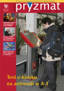Pryzmat : Pismo Informacyjne Politechniki Wrocławskiej. Styczeń 2006, nr 198