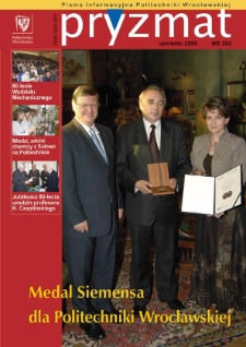 Pryzmat : Pismo Informacyjne Politechniki Wrocławskiej. Czerwiec 2006, nr 203