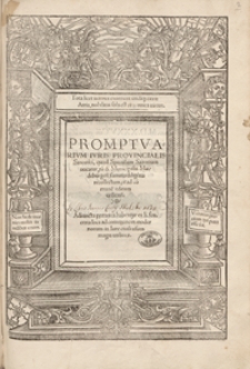 Promptuarium Iuris Provincialis Saxonici, quod Speculum Saxonum vocatur tu[m] et Municipalis Maideburgen[sis] summa dilige[n]tia recollectum [&hellip;]