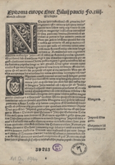 Introductio in Ptholomei Cosmographia[m] cu[m] longitudinibus et latitudinibus regionum et civitatum celebriorum […]. - War. A