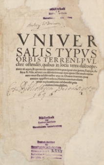 Cosmographiae universalis Lib. VI. […]