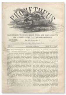 Prometheus : Illustrirte Wochenschrift über die Fortschritte der angewandenten Naturwissenschaften. 2. Jahrgang, 1890, Nr 56