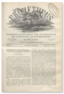 Prometheus : Illustrirte Wochenschrift über die Fortschritte der angewandenten Naturwissenschaften. 2. Jahrgang, 1891, Nr 66