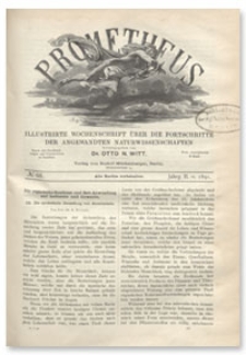 Prometheus : Illustrirte Wochenschrift über die Fortschritte der angewandenten Naturwissenschaften. 2. Jahrgang, 1891, Nr 68