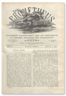 Prometheus : Illustrirte Wochenschrift über die Fortschritte in Gewerbe, Industrie und Wissenschaft. 2. Jahrgang, 1891, Nr 79