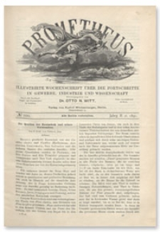 Prometheus : Illustrirte Wochenschrift über die Fortschritte in Gewerbe, Industrie und Wissenschaft. 2. Jahrgang, 1891, Nr 100