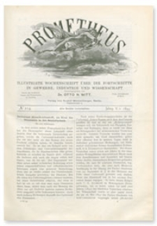 Prometheus : Illustrirte Wochenschrift über die Fortschritte in Gewerbe, Industrie und Wissenschaft. 5. Jahrgang, 1893, Nr 214