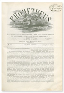 Prometheus : Illustrirte Wochenschrift über die Fortschritte in Gewerbe, Industrie und Wissenschaft. 5. Jahrgang, 1894, Nr 225
