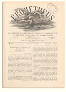 Prometheus : Illustrirte Wochenschrift über die Fortschritte in Gewerbe, Industrie und Wissenschaft. 6. Jahrgang, 1894, Nr 266